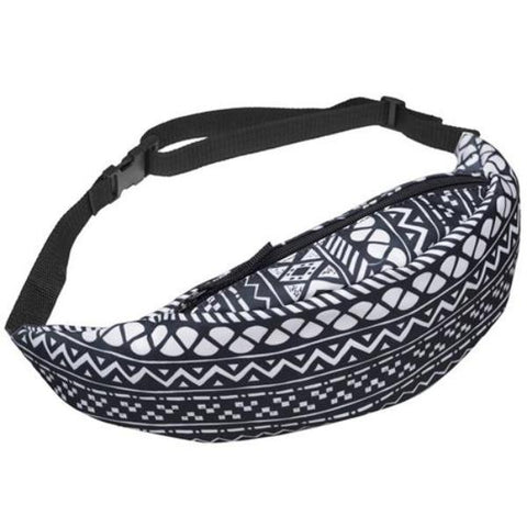 White Bandana Fanny Pack