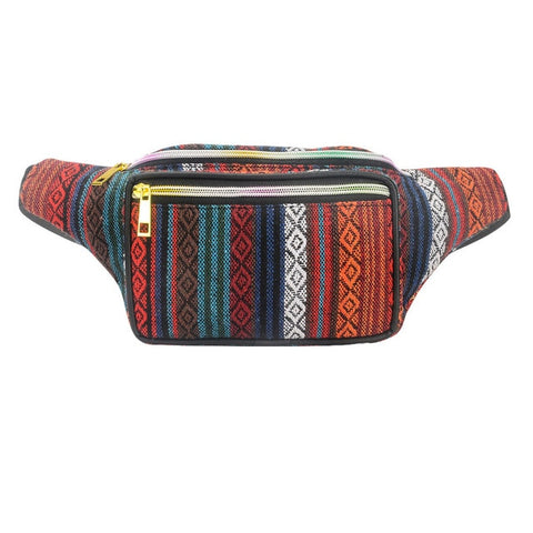 Gold Zipper Vintage Fanny Pack