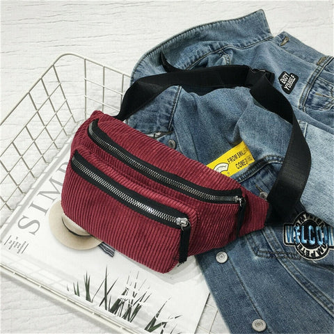 Corduroy Fanny Packs
