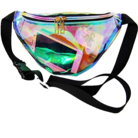 Clear Laser Fanny Pack