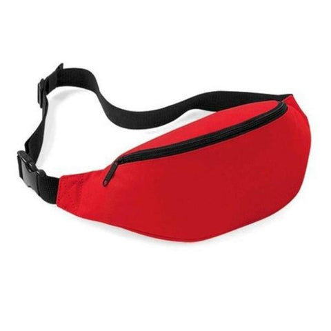 Solid Red Fanny Pack