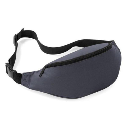 Solid Grey Fanny Pack