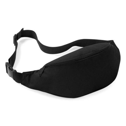 Solid Black Fanny Pack