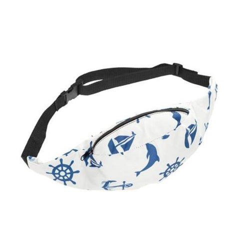 White Sailor Fanny Pack