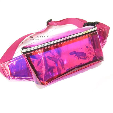 Pink Laser Fanny Pack