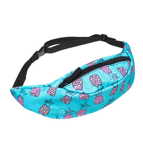 Blue Pineapple Fanny Pack