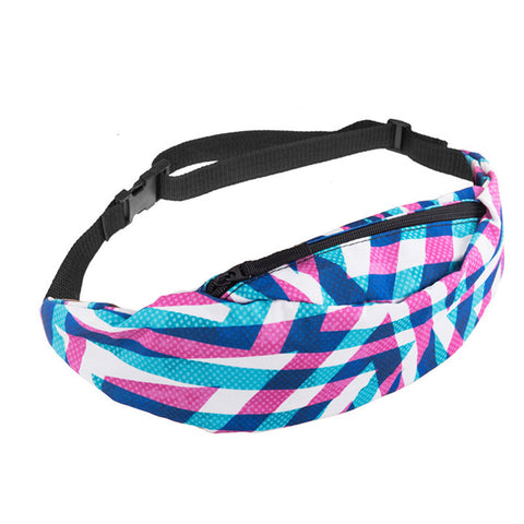 Pink & Teal Fanny Pack