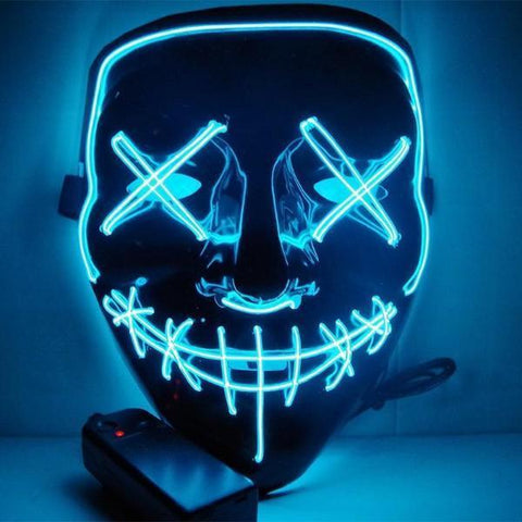 Baby Blue Be Great Mask