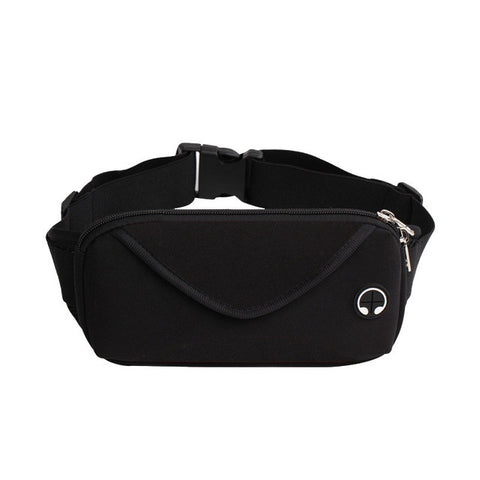 Black Waterproof Fanny Pack