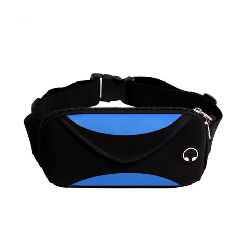 Blue Waterproof Fanny Pack