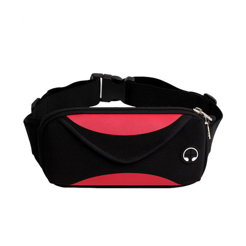 Red Waterproof Fanny Pack