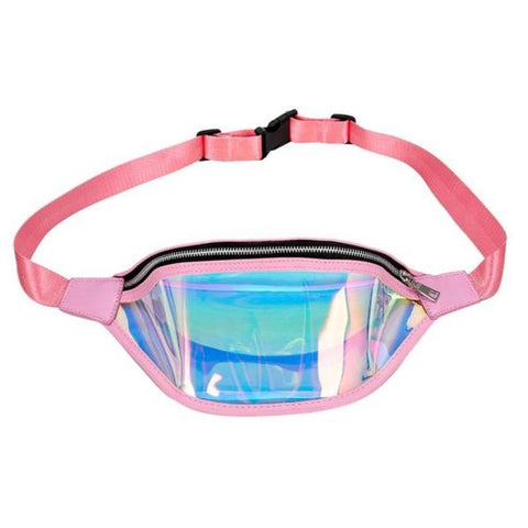 Baby Pink Laser Fanny Pack