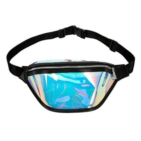 Black Laser Fanny Pack