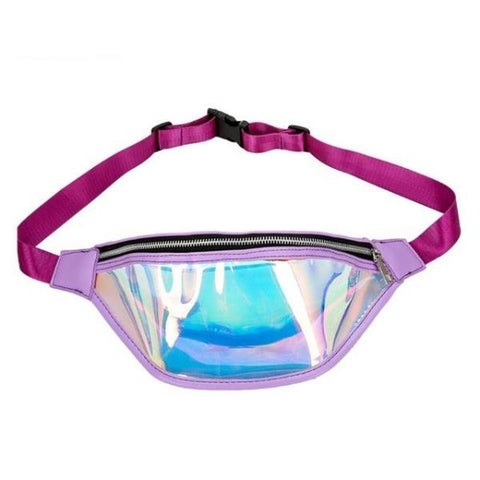 Purple Laser Fanny Pack