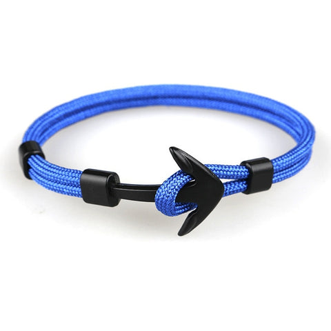 Be Great Anchor Bracelet-Blue