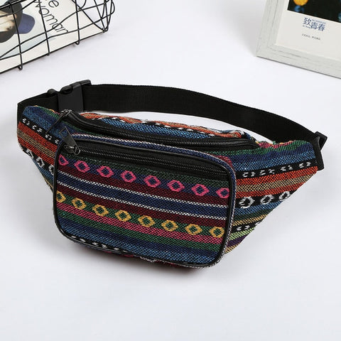 Colorful Circle Sac Fanny Pack